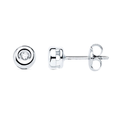 <STRONG>Pendientes de diamante chatón 0.20 cts oro blanco</STRONG>. Pendientes en oro blanco con forma de chatón,con un tam <STRONG>Pendientes de diamante chatón 0.20 cts oro blanco</STRONG>. Pendientes en oro blanco con forma de chatón,con un tam
