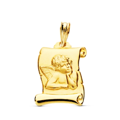 <STRONG>Medalla bebé con angel de la guarda 14 x 11 mm oro 18k pergamino.</STRONG><BR><STRONG>Medalla</STRONG> para<STRONG> reci <STRONG>Medalla bebé con angel de la guarda 14 x 11 mm oro 18k pergamino.</STRONG><BR><STRONG>Medalla</STRONG> para<STRONG> reci