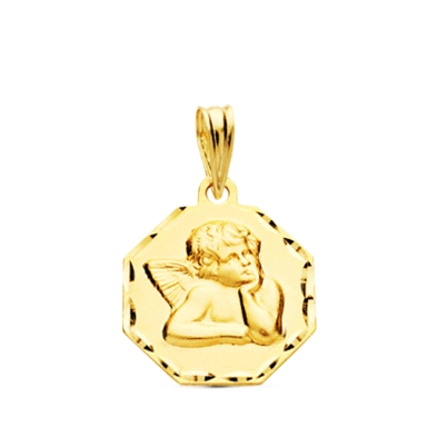 <P>Medalla ángel de la guarda 15 x 17 mm oro 18k bebé octogonal.<BR>Medalla de forma octogonal para bebé con el ángel de la guar <P>Medalla ángel de la guarda 15 x 17 mm oro 18k bebé octogonal.<BR>Medalla de forma octogonal para bebé con el ángel de la guar