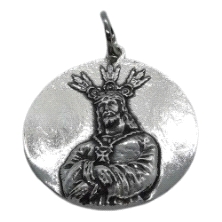 <STRONG>Medalla&nbsp;Cautivo 29 mm plata.<BR>Medalla</STRONG> de Nuestra Padre Jesus&nbsp;<STRONG>Cautivo</STRONG> con un diámet
