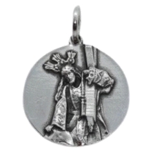 <STRONG>Medalla Cristo de la Misericordia El Chiquito 21 mm plata.</STRONG><BR><STRONG>Medalla</STRONG> del Cristo de la miseric
