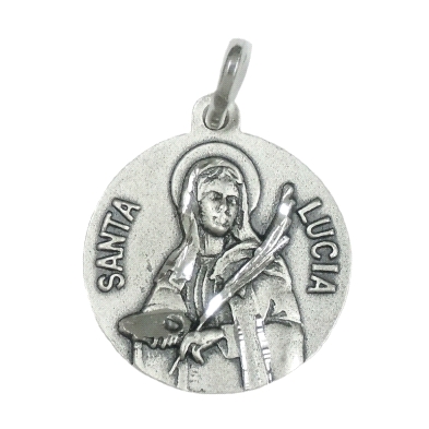 <STRONG>Medalla Santa Lucia 20 mm plata.<BR>Medalla</STRONG> de <STRONG>Santa Lucia</STRONG> con un diámetro de <STRONG>20 <STRONG>Medalla Santa Lucia 20 mm plata.<BR>Medalla</STRONG> de <STRONG>Santa Lucia</STRONG> con un diámetro de <STRONG>20