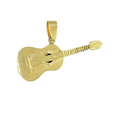 <STRONG>Colgante Guitarra 27mm 18k</STRONG>&nbsp; <BR>Colgante Guitarra con un tamaño de 27mm de largo y un ancho de 11mm<BR>Ter