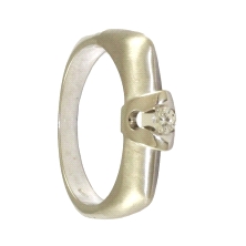 <STRONG>Anillo mujer diamante 0.10 cts oro blanco 18k.<BR>Anillo</STRONG> de <STRONG>mujer</STRONG> con <STRONG>diamantes</STRON