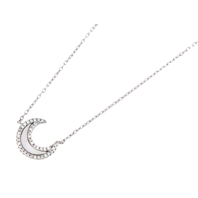 <STRONG>Collar mujer plata luna</STRONG> con nacar. <STRONG>Collar</STRONG> con luna de nacar con circonitas para <STRONG>m <STRONG>Collar mujer plata luna</STRONG> con nacar. <STRONG>Collar</STRONG> con luna de nacar con circonitas para <STRONG>m