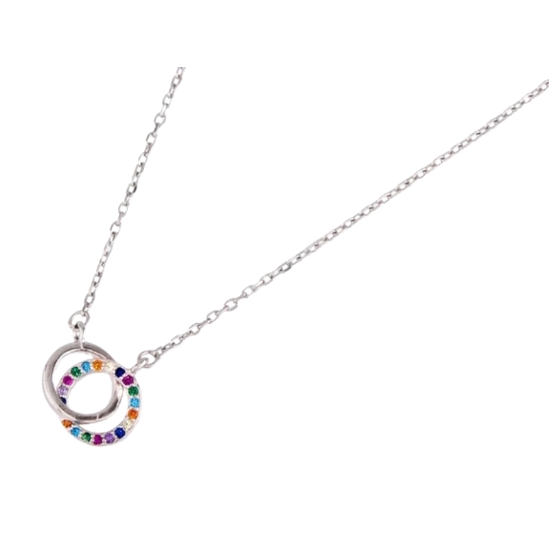 <STRONG>Collar plata mujer</STRONG> doble aro.&nbsp;<STRONG>Gargantilla</STRONG> de <STRONG>plata</STRONG> para <STRONG>mujer</S