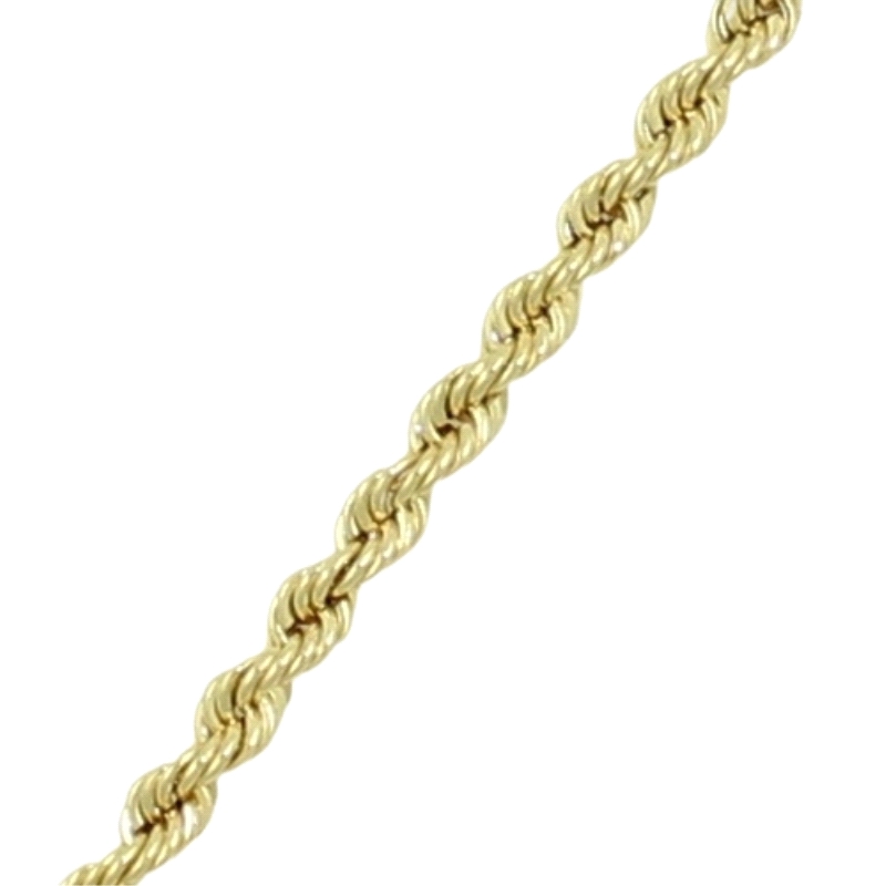 <STRONG>Cordon salomonico 9 kilates 2.70mm 50cm</STRONG><BR>Cordon Salomonico con un grosor de 2.70 mm.<BR>Largo de 50 cm, con c