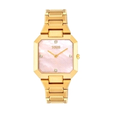 <STRONG>Reloj Tous mujer 3000144900 dorado.</STRONG><BR><STRONG>Reloj</STRONG> para<STRONG> mujer Tous</STRONG> con caja de 30 m