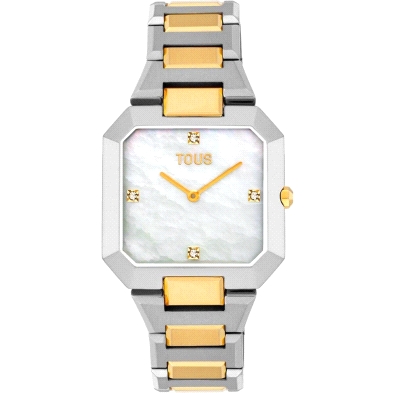 <STRONG>Reloj Tous mujer 3000145000 brazalete bicolor.</STRONG><BR><STRONG>Reloj Tous</STRONG> de<STRONG> mujer</STRONG> con caj