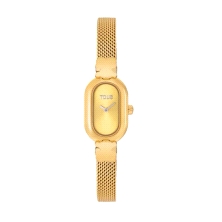 <STRONG>Reloj Tous mujer 3000145200 brazalete dorado.<BR>Reloj</STRONG> de <STRONG>mujer Tous</STRONG> con caja oval y correa de