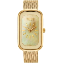 <STRONG>Reloj mujer Tous 3000140400 dorado nacar.</STRONG><BR><STRONG>Reloj Tous</STRONG> de <STRONG>mujer </STRONG>de acero con