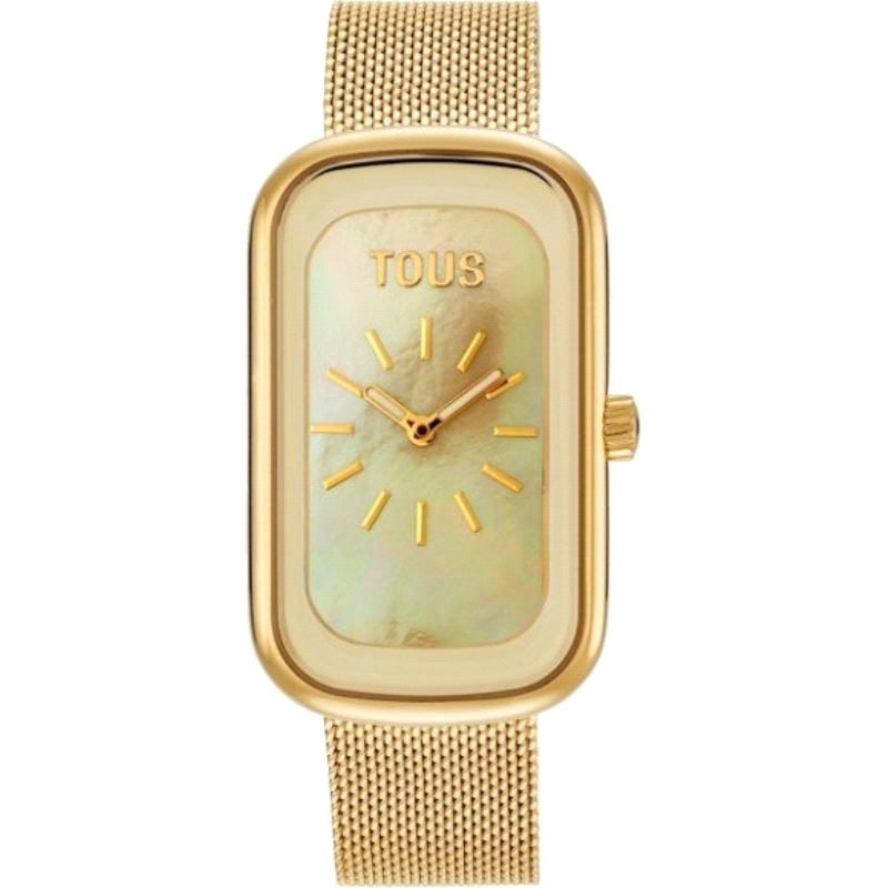 <STRONG>Reloj mujer Tous 3000140400 dorado nacar.</STRONG><BR><STRONG>Reloj Tous</STRONG> de <STRONG>mujer </STRONG>de acero con