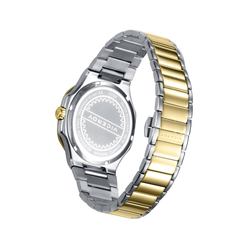 <P><STRONG>Reloj Viceroy hombre 45111-87 bicolor.</STRONG><BR><STRONG>Reloj</STRONG> de <STRONG>caballero Viceroy</STRONG> con c