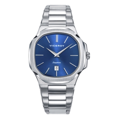 <P><STRONG>Reloj Viceroy hombre 45111-37 esfera azul.</STRONG><BR><STRONG>Reloj Viceroy</STRONG> de <STRONG>hombre</STRONG> con 