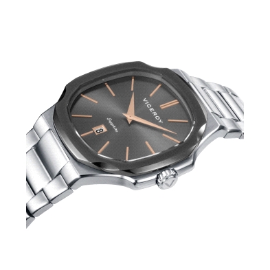 <STRONG>Reloj Viceroy hombre 45111-17 gris.</STRONG><BR><STRONG>Reloj Viceroy</STRONG> de<STRONG> hombre</STRONG> con caja de ac