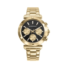 <P>Reloj Viceroy mujer 401310-57<BR>Reloj Viceroy dorado<BR>Caja de 38mm, Cronógrafo<BR>Cierre desplegable con pulsadores<BR>Mat