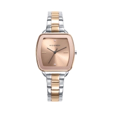 Reloj Viceroy mujer 42454-77&nbsp;&nbsp;&nbsp; <BR>Reloj Viceroy bitono. Con caja en forma rectanguar.<BR>Cierre desplegable con