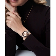Reloj Viceroy mujer 42454-77&nbsp;&nbsp;&nbsp; <BR>Reloj Viceroy bitono. Con caja en forma rectanguar.<BR>Cierre desplegable con