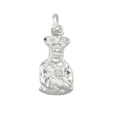 <P><STRONG>Medalla silueta Cautivo&nbsp;20 x 11 mm plata.</STRONG><BR>Medalla del&nbsp;<STRONG>Cristo del Cautivo</STRONG> en si