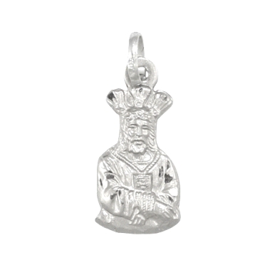 <P><STRONG>Medalla silueta Cautivo&nbsp;20 x 11 mm plata.</STRONG><BR>Medalla del&nbsp;<STRONG>Cristo del Cautivo</STRONG> en si