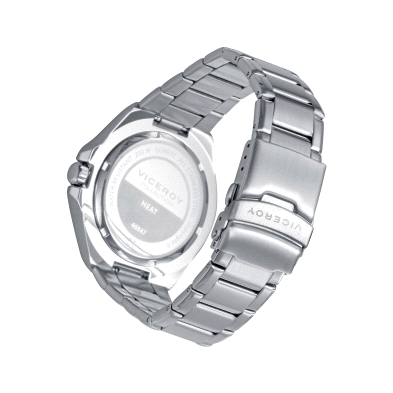 <STRONG>Reloj Viceroy de hombre 46857-57.<BR>Reloj Viceroy</STRONG> de <STRONG>hombre</STRONG> con esfera y bisel negro.<BR>Movi