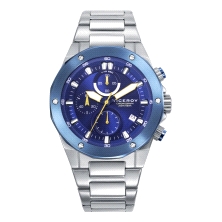 <STRONG>Reloj Viceroy hombre 46853-37 cronógrafo azul.<BR>Reloj Viceroy</STRONG> de <STRONG>hombre</STRONG>&nbsp;cronógrafo con 
