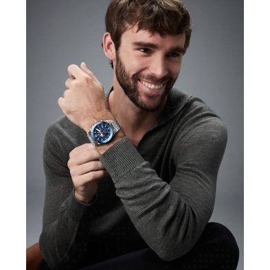 <STRONG>Reloj Viceroy hombre 46853-37 cronógrafo azul.<BR>Reloj Viceroy</STRONG> de <STRONG>hombre</STRONG>&nbsp;cronógrafo con 