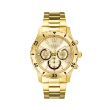 <STRONG>Reloj Viceroy hombre 401135-97 cronógrafo dorado.</STRONG><BR><STRONG>Reloj Viceroy</STRONG> de <STRONG>hombre</STRONG> 