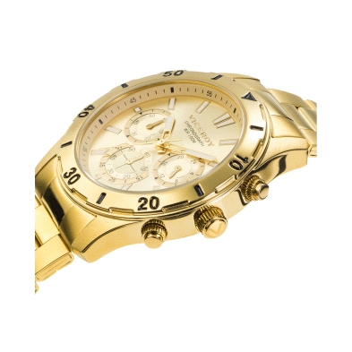<STRONG>Reloj Viceroy hombre 401135-97 cronógrafo dorado.</STRONG><BR><STRONG>Reloj Viceroy</STRONG> de <STRONG>hombre</STRONG> 