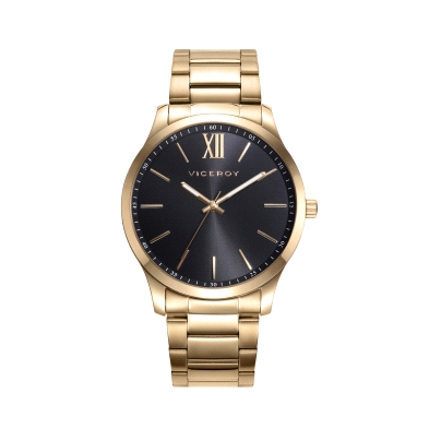 <P><STRONG>Relol Viceroy hombre 401185-93 dorado.</STRONG><BR><STRONG>Reloj Viceroy</STRONG> de <STRONG>hombre</STRONG> con movi