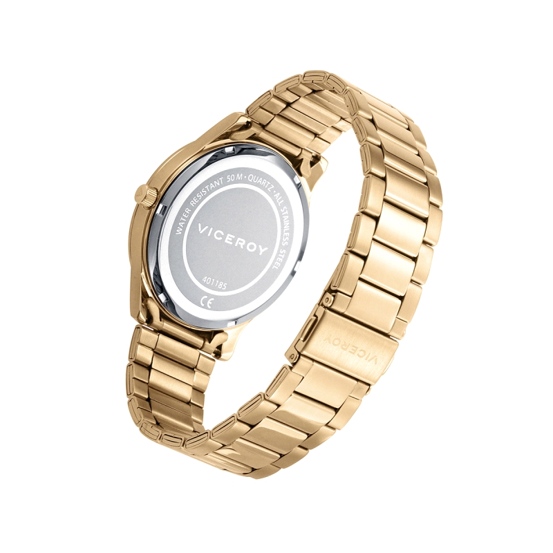 <P><STRONG>Relol Viceroy hombre 401185-93 dorado.</STRONG><BR><STRONG>Reloj Viceroy</STRONG> de <STRONG>hombre</STRONG> con movi