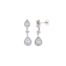<STRONG>Pendiente Salvatore mujer 112A0289 circonita pera.</STRONG><BR><STRONG>Pendientes</STRONG> para <STRONG>mujer Salvatore<