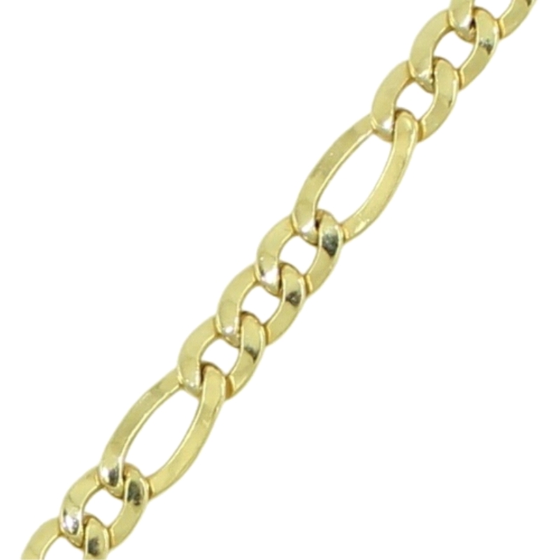 <STRONG>Pulsera oro para hombre 3x1 ancho 7 mm <BR></STRONG>Esta pulsera para hombre mide 19 cm y su ancho es de 7 mm.<BR>Tiene 