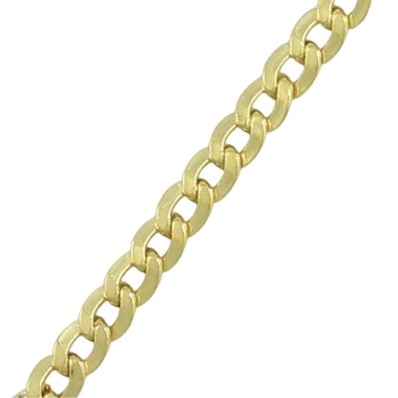 <STRONG>Pulsera barbada sin chapa oro 18k 6 mm</STRONG><BR><STRONG>Pulsera</STRONG> de <STRONG>hombre</STRONG> de <STRONG>eslabo