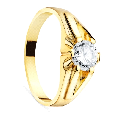 <STRONG>Solitario para hombre oro&nbsp;18 kilates.<BR></STRONG><STRONG>Anillo</STRONG> solitario&nbsp;de<STRONG> hombre</STRONG>