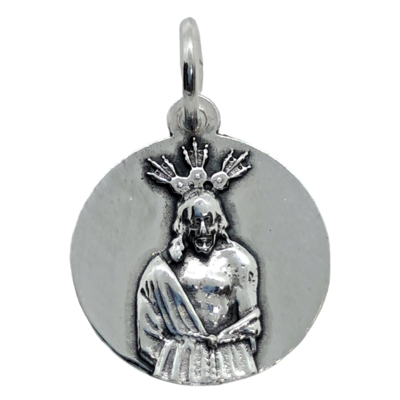 <P><STRONG>Medalla Cristo de la humillacion plata 18 mm.</STRONG><BR><STRONG>Medalla</STRONG> del <STRONG>Cristo</STRONG> de la<
