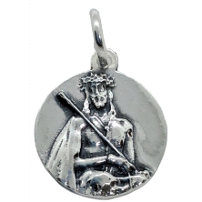 <STRONG>Medalla Cristo de los estudiantes plata 17 mm.</STRONG><BR><STRONG>Medalla</STRONG> del <STRONG>Cristo</STRONG> de los <