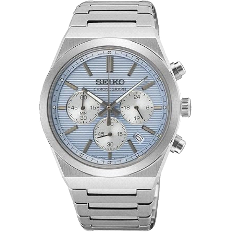 <STRONG>Reloj Seiko hombre&nbsp;SSB459P1 cronógrafo azul.<BR>Reloj</STRONG> para <STRONG>hombre seiko&nbsp;SSB459P1&nbsp;</STRON