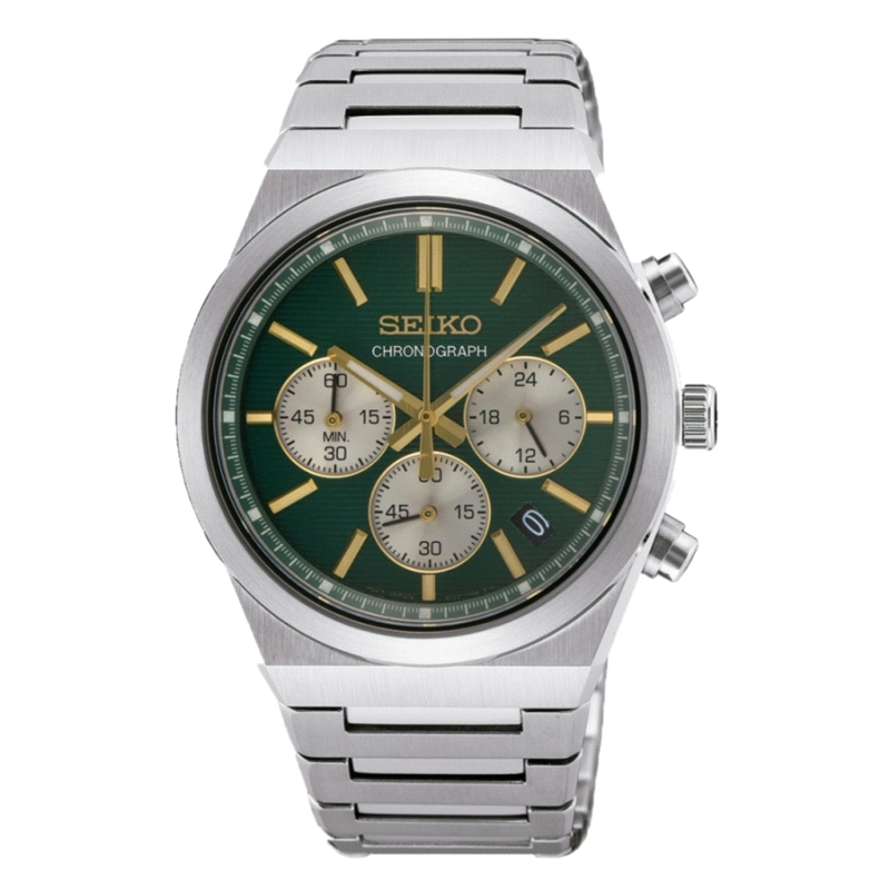 <STRONG>Reloj Seiko hombre SSB461P1 cronógrafo verde.<BR>Reloj</STRONG> para <STRONG>hombre seiko SSB461P1</STRONG>&nbsp;con cor