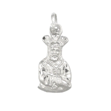 <P><STRONG>Medalla silueta Cautivo&nbsp;20 x 11 mm plata.</STRONG><BR>Medalla del&nbsp;<STRONG>Cristo del Cautivo</STRONG> en si