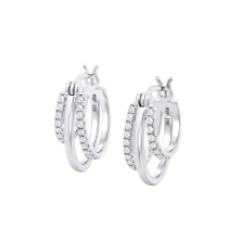 <STRONG>Pendiente Lotus mujer triple aro LP3881-4/1.</STRONG><BR><STRONG>Pendientes</STRONG> para<STRONG> mujer Lotus</STRONG> f