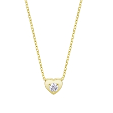 <STRONG>Collar Lotus mujer corazón dorado LP3849-1/2.</STRONG><BR><STRONG>Gargantilla</STRONG> para <STRONG>mujer Lotus</STRONG>