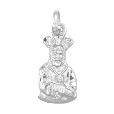 <P><STRONG>Medalla silueta Cautivo&nbsp;29 x 17 mm plata.</STRONG><BR>Medalla del&nbsp;<STRONG>Cristo del Cautivo</STRONG> en si