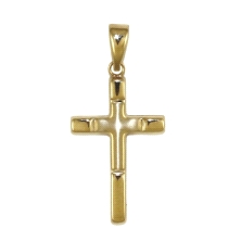 <P><STRONG>Cruz matizada oro 9 kilates.</STRONG><BR><STRONG>Cruz</STRONG> sin cristo con acabado matizado&nbsp;y los extremos en