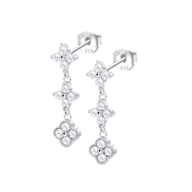 <STRONG>Pendiente largo Lotus mujer trebol LP3889-4/1.</STRONG><BR><STRONG>Pendientes</STRONG> para <STRONG>mujer </STRONG>largo