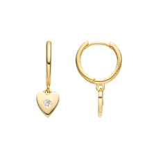 <STRONG>Pendiente aro dorado Luxenter EXA825Y0000.</STRONG><BR><STRONG>Pendientes</STRONG> de <STRONG>mujer </STRONG>lisos con c