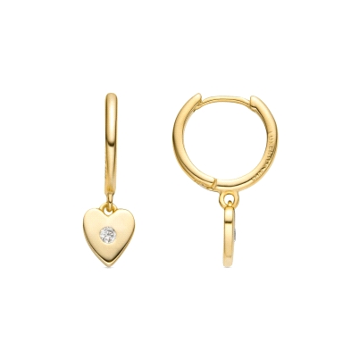 <STRONG>Pendiente aro dorado Luxenter EXA825Y0000.</STRONG><BR><STRONG>Pendientes</STRONG> de <STRONG>mujer </STRONG>lisos con c
