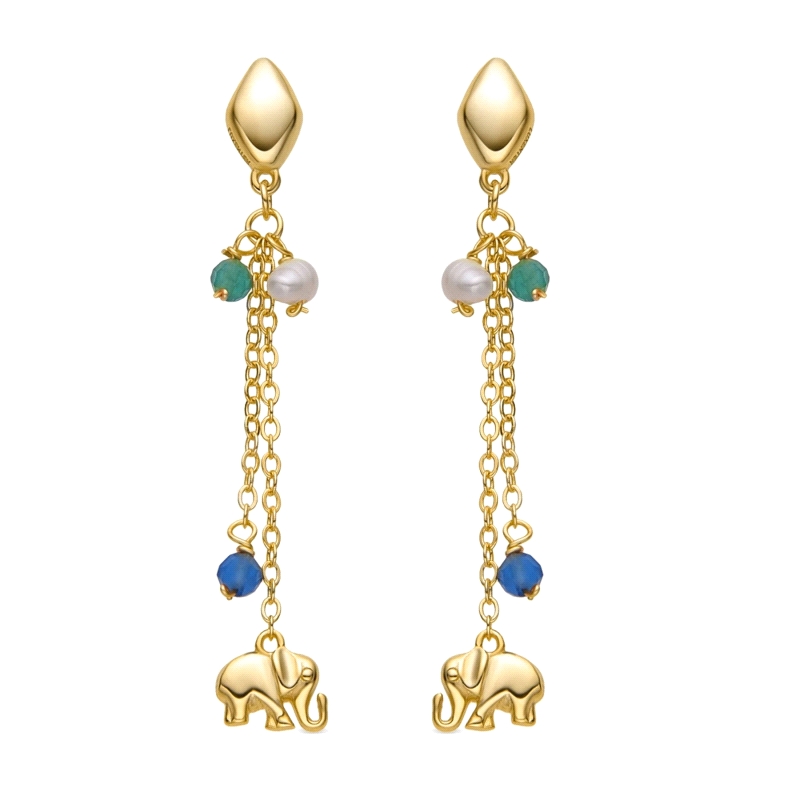 <STRONG>Pendiente para mujer Luxenter EXA725YC0200 con elegantes.</STRONG><BR><STRONG>Pendientes</STRONG> <STRONG>largos</STRONG