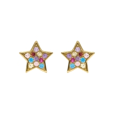 <STRONG>Pendiente mujer Luxenter EXA107Y2000 estrella.</STRONG><BR><STRONG>Pendientes</STRONG> de <STRONG>mujer</STRONG> con for