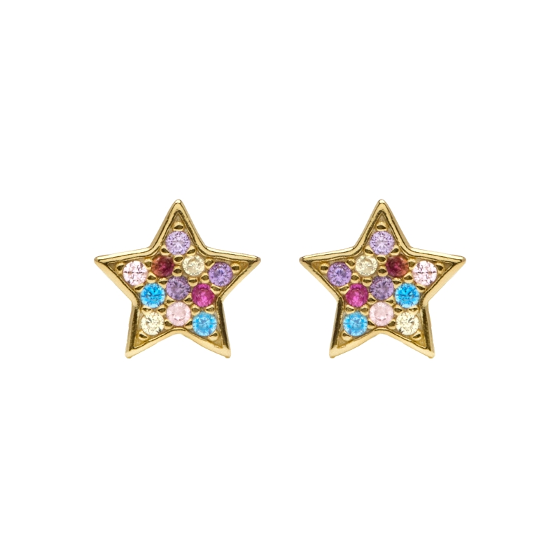 <STRONG>Pendiente mujer Luxenter EXA107Y2000 estrella.</STRONG><BR><STRONG>Pendientes</STRONG> de <STRONG>mujer</STRONG> con for